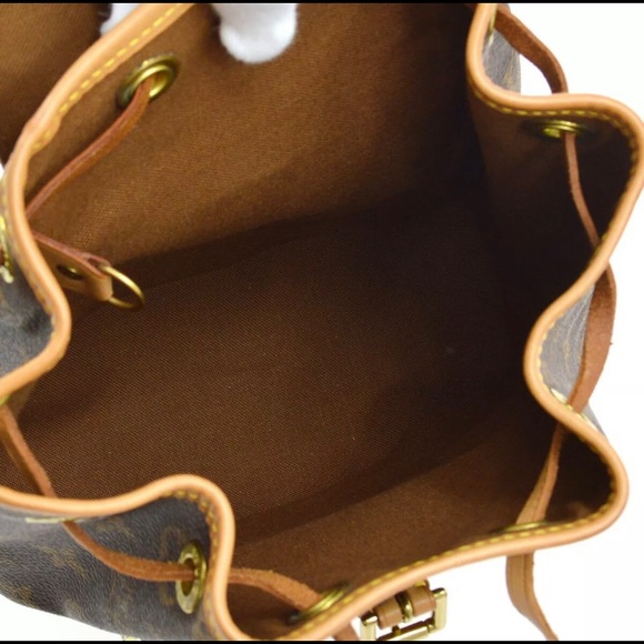 Authentic - Louis Vuitton Montsouris PM Backpack Purse - Picture 5 of 6